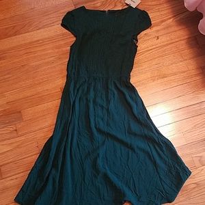 ASOS Dark Green Midi Dress